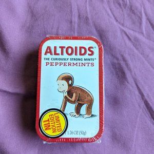 Curious George Altoids Tin SEALED